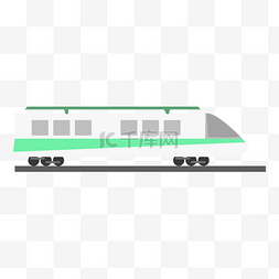 铁绿色图片_绿色高铁车辆