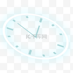 瑞士钟表展图片_蓝色发光钟表下载