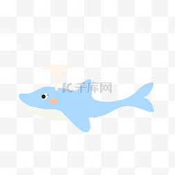 蓝色海豚