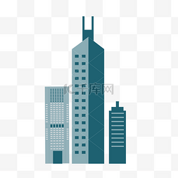 香港旅游海报图片_香港地标摩天大厦