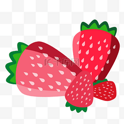 草莓高清素材
