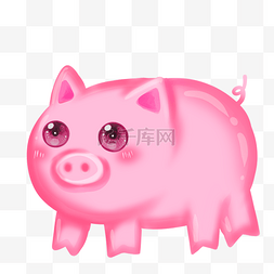 动物圈养图片_粉色小猪动物
