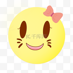 圆形头像笑脸