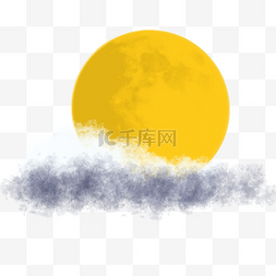 中秋节云遮月