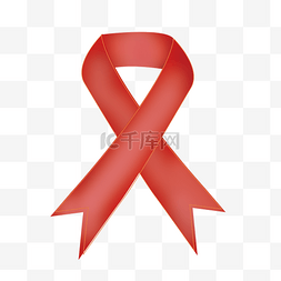 预防艾滋病标志图片_红丝带矢量