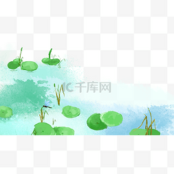 绿色蜻蜓图片_24节气之立夏