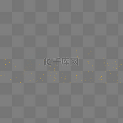 黄色光点梦幻光斑