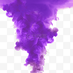 紫色渐变水墨图片_紫色渐变抽象颗粒感烟雾