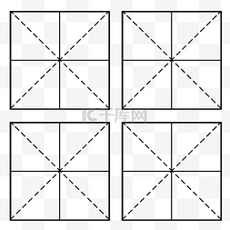 绿色练字米字格图片_书法专用米字格