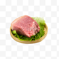 后腿肉图片_生鲜猪肉瘦肉食材