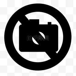 景区牌图片_禁止拍照警示牌