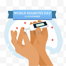 world diabetes day血液检测仪器