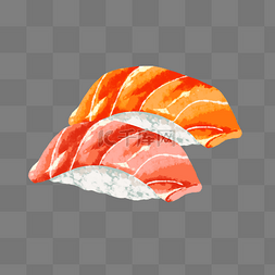 美食日本料理寿司图片_日本鱼肉寿司插图