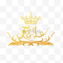 皇冠图片_婚礼logo