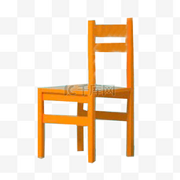 木质质感纹理图片_黄色创意座椅元素