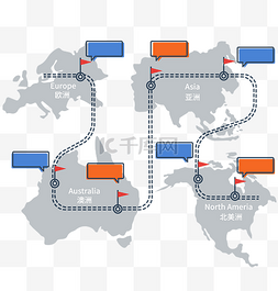 越野路线图图片_全球旅行路线