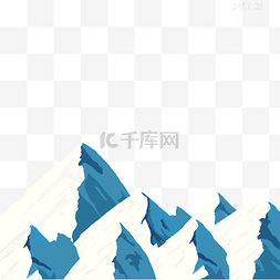 冰川质地图片_海报冰川风景