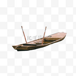 小河中有条小木船