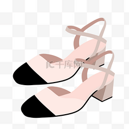 粉色凉鞋图片_夏日粉色凉鞋