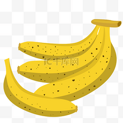 有机水果香蕉插画