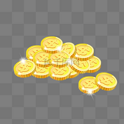 钱堆图片_发光的金币堆钱币
