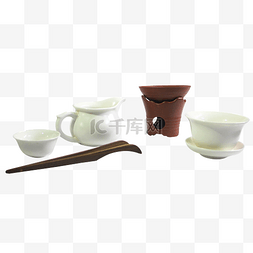 杯具茶具图片_白色茶艺茶具