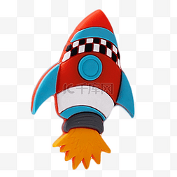 玩具飞机火箭硅胶