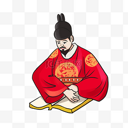韩国图片_正在看书的世宗大王
