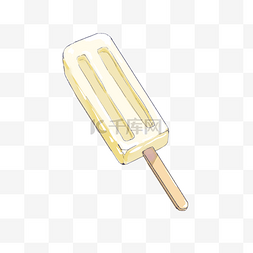夏季手绘图片_夏日手绘食物冰淇淋