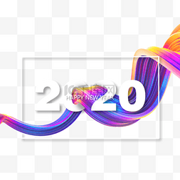 交叉纹理图片_技术感色彩交叉线2020字体