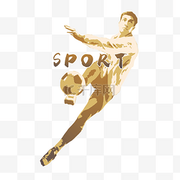 踢球健身图片_AI矢量运动健身足球