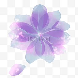 紫色花梦幻图片_梦幻紫色花朵