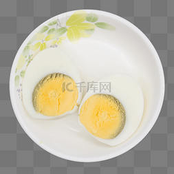 切半鸡蛋图片_食物鸡蛋