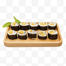 食物寿司卷图片_食物寿司