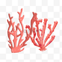 红色珊瑚素材图片_海洋红色珊瑚