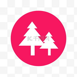 旅游app界面图标设计森林
