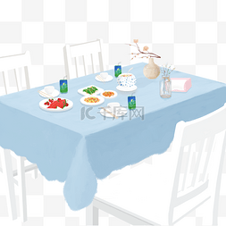 食品桌布图片_餐桌餐椅