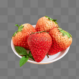 草莓水果多汁