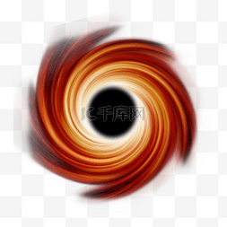 黑洞漩涡图片_黄色黑洞