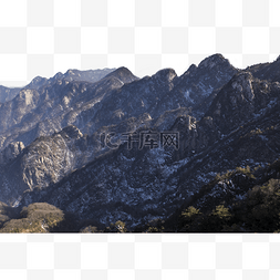 森林风景自然图片_风景秀丽陡峭的山峰