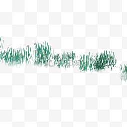 草地装饰卡通图片_卡通绿色草地下载