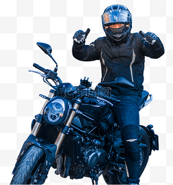 猫骑摩托车图片_摩托车男孩