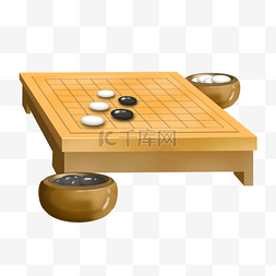 黑白棋棋盘图片_黄色下棋棋盘