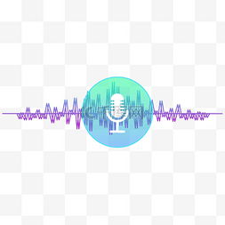 语音场景图片_语音聊天波纹