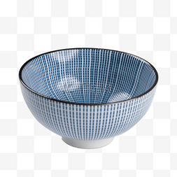蓝色陶瓷碗