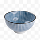 蓝色陶瓷碗