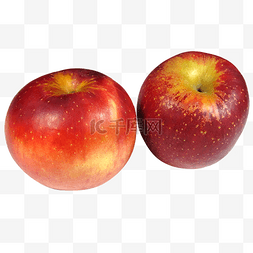 水果两个苹果图片_水果苹果