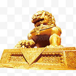 狮子石像
