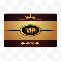 黑金色VIP卡片