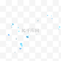 水珠素材素材下载图片_卡通蓝色水珠下载